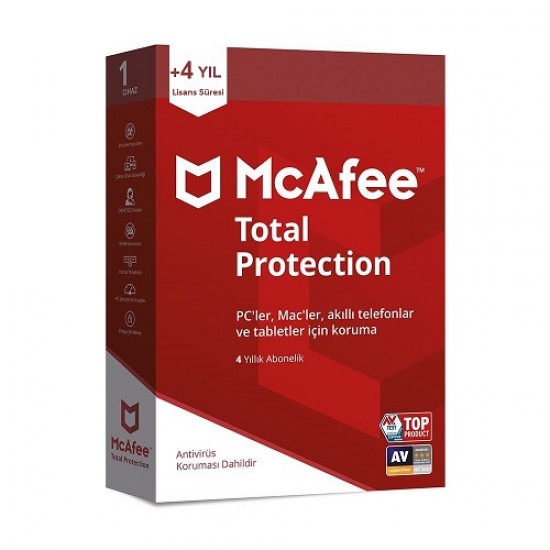McAfee Total Protection 2023 2 Yıllık McAfee Total Protection 2023 2 Yıllık